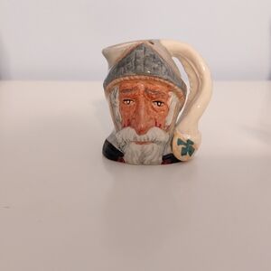 Royal Doulton Ceramic Mug with Cream and Gray Details